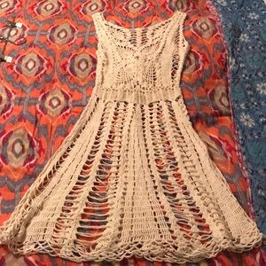 Free People Crochet Dress